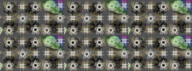 Geleneksel oryantasyon süsü. Klasik Raster altın desenini çiz. Klasik klasik klasik arka plan. Tarafsız, gri ve yeşil renklerde altın desenli altın elementler.