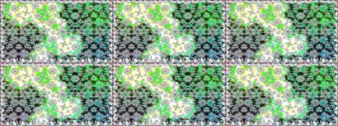 Çiçek desenli raster, gri çizgi grafik desenli soyut raster arkaplan. Modern stil dokusu.