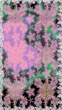 Sorunsuz süsleme yazdırma. Kartvizit arka plan boyama kitabı, zemin, tekstil, tebrik için kullanılabilir. Hint çiçek Paisley patten kenarlık. Etnik Mandala havlu. Raster kına tarzı.