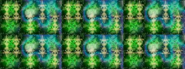 Raster. Meteoroloji buz koleksiyonu. Kış yeşili, mavi ve nötr noel kar kristal elementi. Xmas Frost kar taneleri izole edilmiş siluet sembolü. Kar Tanesi raster simgesi arkaplanı.