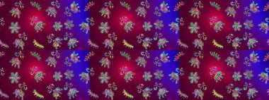 Raster illüstrasyonu. Kar taneli desen. Raster Noel soyut renkli arkaplan ve düşen kar tanesi..