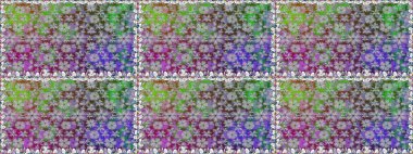 Sabıka fotoğraflarında, bebek kıyafetlerinde, duvar kâğıtlarında, paket kutularında falan kullanılabilir. Zarif, parlak ve pürüzsüz gri çiçek deseni tasarımı.