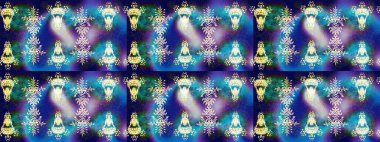 Raster. Xmas Frost kar taneleri izole edilmiş siluet sembolü. Meteoroloji buz koleksiyonu. Kış Noel 'inde kar bembeyaz kristal element. Kar Tanesi raster simgesi mavi, mor, nötr renk.