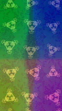 Raster resim. Düz tasarım. Raster güzel kar taneleri renkli arka plan üzerinde. İzole kar tanesi simgesi.