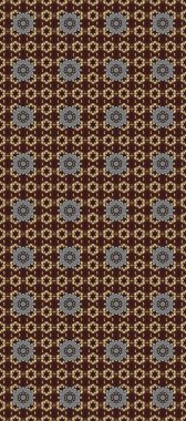 Barok tarzında kusursuz bir doğulu süsü. Kahverengi, bej ve gri renklerde altın elementlerle geleneksel altın sarısı desen.