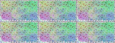 Kelebek deseni. Raster. Tarafsız ve mavi renkler üzerine bir resim. Moda Kumaşı Tasarımı. Soyut, kusursuz arkaplan.