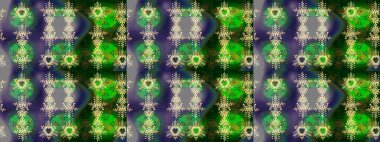 Snowflakes desen. Raster kar taneleri arka plan. Kar tanesi renkli desen. Renk arka plan üzerinde izole soyut kar taneleri ile düz tasarım. Raster illüstrasyon.