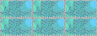 Mavi ve nötr arkaplan üzerine bir resim. Kusursuz. Kelebek deseni. Kumaş, tekstil, baskı ve davetiye örnekleri. Raster..