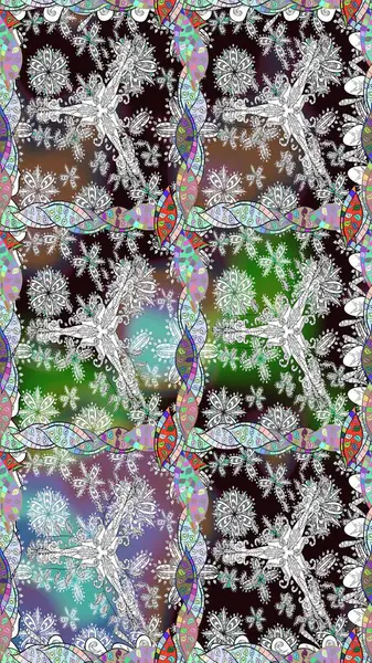 Raster hisseleri. Gri üzerine çiçekler. Kusursuz bir arka plan modeli. Suluboya, elle çizilmiş.