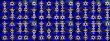 Çiçekli bahar çiçekleri. Küçük çiçekte güzel bir desen. Küçük renkli çiçekler. Moda baskıları için zarif bir şablon. Motley illüstrasyonu. Çizim.