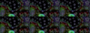 Snowflakes desen. Raster kar taneleri arka plan. Kar tanesi renkli desen. Renk arka plan üzerinde izole soyut kar taneleri ile düz tasarım. Raster illüstrasyon.