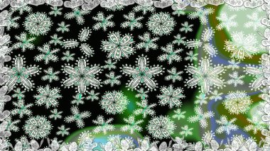 Çiçeksiz desenli arka plan. Gömlek baskısı için çiçek boyası. Siyah renkte çiçekler.