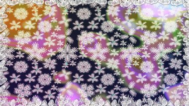 Retro tekstil tasarım koleksiyonu. 1950-1960 motifleri. Çiçekli ipek eşarp. El çizimi çiçek unsurları olan soyut, dikişsiz raster deseni. Nötr üzerine nötr.