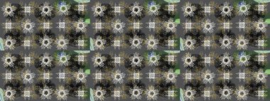 Raster illüstrasyonu. Kutlamanın sembolü. Gri, nötr ve yeşil ikon silueti. Noel tasarımı için. Kar tanesi kışı gri, nötr ve yeşil renklerde izole edilir. Yeni yıl işareti.