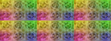 Raster kar taneleri deseni. Renkli arka planda güzel kar taneleri. Raster illüstrasyonu.