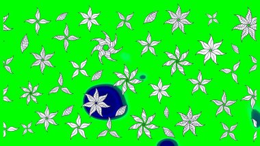 Raster 'ın taze dokusu. Yumuşak fayans. Yumuşak pamuk tasarımı. Klasik çiçek desenli. Paketleme, tekstil, duvar kağıdı için çiçek arkaplanı.