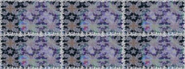 Raster illüstrasyonunda kusursuz çiçek deseni. Gri ve nötr renkte çiçekler.