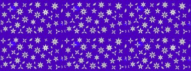 Raster Moda kumaş deseni. Çizgi çizimi kalıbı. Şirin çiçekler..