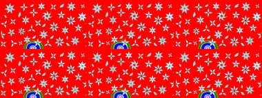 Çiçek deseni. Şatafatlı bahar bahçesi dokusu. Flower eskiz arka planı. Raster illüstrasyonu.