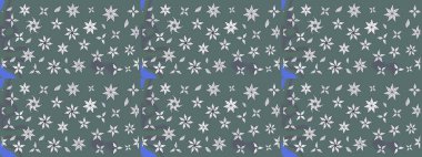 Çiçek kolajı. Çiçek kompozisyonu. Küçük çiçekte güzel bir desen var. Raster deseni. Doğa. Çiçek arkaplan. - Tarafsız çiçekler.