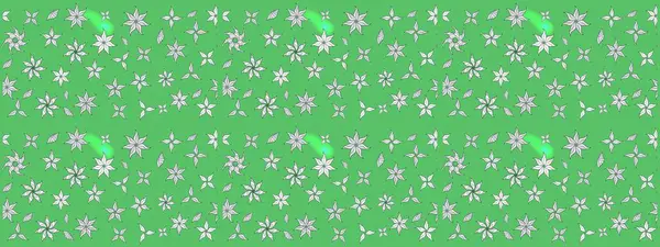 Nazik romantik baskı. Tatil havası. Bahar mevsimi. Yeşil renkli çiçekler. Raster güzel bir çiçek deseni çiziyor..