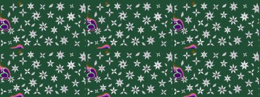 Çizim çiçek deseni duvar kağıdı, web sitesi arka planı, ambalaj kağıdı, davetiye, broşür, afiş veya web sitesi için kullanılabilir. El çizimi Raster çizimi. Parlak elementlerin.