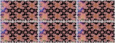 Raster illüstrasyonu. Şirin çiçekli kusursuz desen ve nötr renklerde yapraklar, suluboya çiçek deseni, duvar kağıdı, kart veya kumaş için fayanslı.