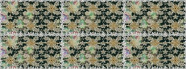 Çiçek deseni. Renkli Bahar Temalı Kusursuz Arkaplan. Raster kusursuz. Güzel kumaş deseni. Düz Çiçek Elementleri Tasarımı.