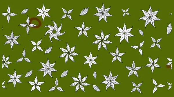 Klasik çiçek desenli. Yumuşak pamuk tasarımı. Paketleme, tekstil, duvar kâğıdı için çiçek eskizi. Raster 'ın taze dokusu. Yumuşak kiremit.