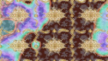 Noel, kar tanesi, yeni yıl 2019. Tarafsız renklerde altın elementli eskiz kalıbı.