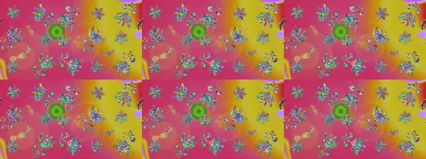 Organik motif arka planı. Çizim kalıbı. Raster illüstrasyonu. Ultraviyole kumaş deseni.