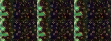 Bir sürü gri ve soyut çiçekli tropik eskiz deseni. Varicologray Raster çizimi. Küçük çiçekte sevimli çiçek deseni var..