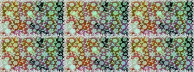 Arkaplan dokusu, duvar kâğıdı, çiçek teması tarafsız renklerde. Soyut etnik raster kusursuz desen. Kabile sanatı boho baskısı, klasik çiçek arkaplanı.