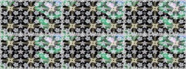 Güzel kumaş deseni. Güzel suluboya çiçek buketi pürüzsüz desen.