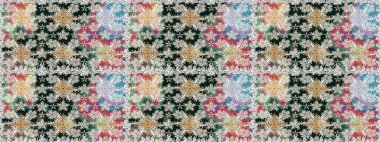 Soyut zarafet, çiçekli arkaplan deseni. Raster Güzel kumaş deseni.