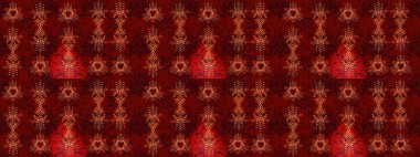 Soyut mandala veya kaprisli kar tanesi içini kaplamak sanat çizmek. Renkli arka plan üzerinde izole sevimli kar taneleri. Raster illüstrasyon.