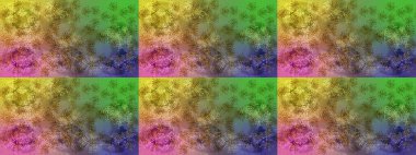 Raster kar taneleri deseni. Renkli arka planda güzel kar taneleri. Raster illüstrasyonu.