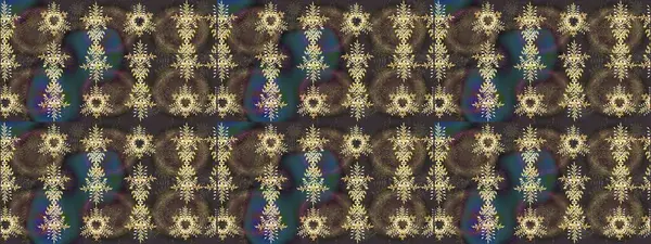 Kar tanelerinin soyut arkaplanlı Noel şablonu. Raster illüstrasyonu. Kahverengi, gri ve yeşil renkler. Noel ve Yeni Yıl moda baskıları için tatil tasarımı.