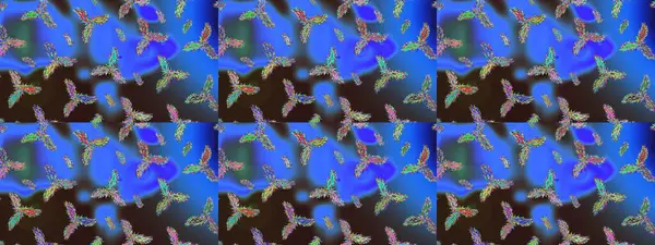 Yeni yıl kar tanesi. Güzel soyut kar tanesi raster tasarımı. Düz kar karalama ikonları, kar taneleri silueti mavi, kahverengi ve gri renkler Noel afişi için, kartlar.