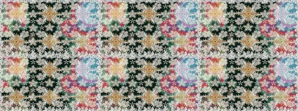 Soyut zarafet, çiçekli arkaplan deseni. Raster Güzel kumaş deseni.