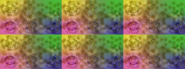 Raster kar taneleri deseni. Renkli arka planda güzel kar taneleri. Raster illüstrasyonu.