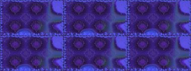 Raster illüstrasyonu. Yumuşak, mor renkte bahar çiçekleri. Çiçek ve yapraklı karalama şeklinde Raster çiçek deseni.