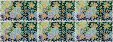 Barok tarzında kusursuz bir doğulu süsü. Raster geleneksel altın pürüzsüz desen gri renklerde.