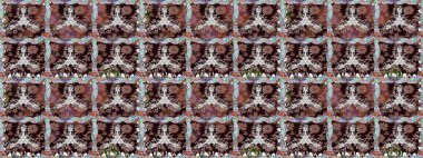 Düz çiçek öğeleri tasarım. Raster resim. Sorunsuz Chichi kumaş deseni. Çiçek desen. Bahar Tema Dikişsiz desen arka plan rengi.