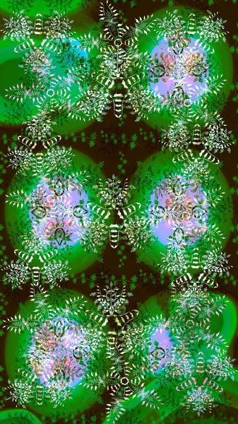 Soyut kar taneleri arkaplanda izole edilmiş düz dizayn. Raster illüstrasyonu. Raster kar taneleri arka planda. Kar taneleri deseni. Kar tanesi renkli desen.