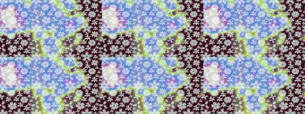 Kar tanesi rengarenk desen. Kar taneleri deseni. Raster kar taneleri arka planda. Raster illüstrasyonu. Soyut kar taneleri arkaplanda izole edilmiş düz tasarım.