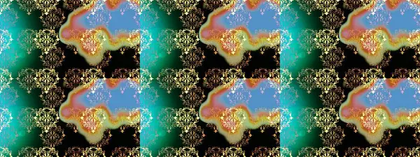 Mavi, siyah ve yeşil renklerde zarif çiçek buketi suluboya. Raster illüstrasyonu. Düz Çiçek Elementleri Tasarımı. Renkli Bahar Teması Kusursuz Arkaplan.