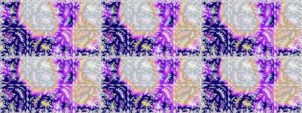 Tarafsız ve mor renkli çiçekler. Tarafsız ve menekşe renginde çiçeksiz. Raster illüstrasyonu. Çiçek deseni. Şatafatlı bahar bahçesi dokusu.