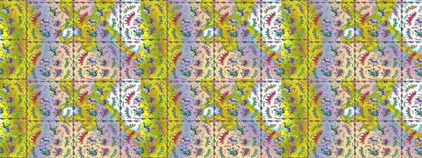 Gömlek baskısı için çiçek boyası. Renkli çiçekler. Çiçek eskiz kalıbı geçmişi.