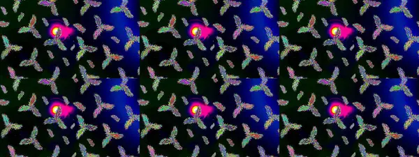 Kar taneleri tasarımı. Son moda kar taneleri ve elementler onun kartlarını gösteriyor. Retro tarzı doku, soyut kış elementleri. Süper tasarım posteri, kapak, siyah, mavi ve yeşil renkli kart tasarımı.